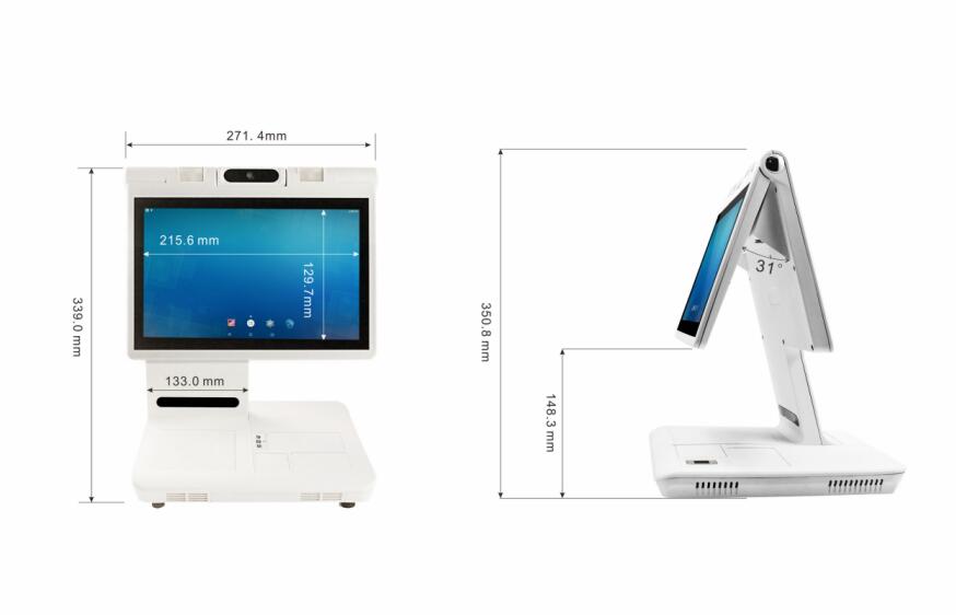 东信EST-R5S双屏人证访客终端