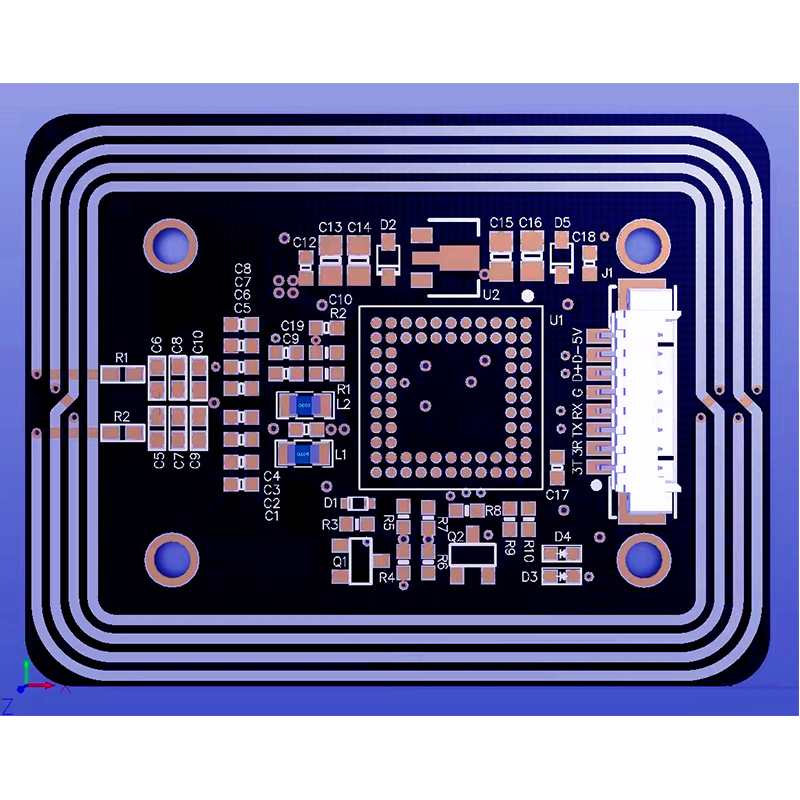 SDT88-FR嵌入式身份证读卡器模块